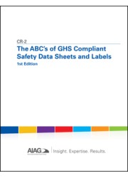 CR-2 The ABC's of GHS Compliant Safety Data Sheets & Labels